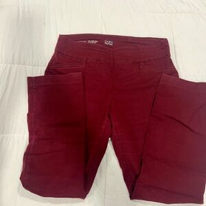Croft & Barrow Women's Burgundy pants